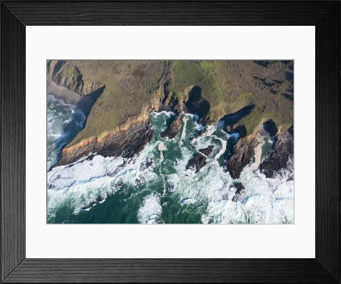 Framed Print : The serene Pacific Ocean washes onto the rugged coastline of Northern California, not far north of Fort Bragg in Mendocino County Framed Print : The serene Pacific Ocean washes onto the rugged coastline of Northern California, not far north of Fort Bragg in Mendocino County