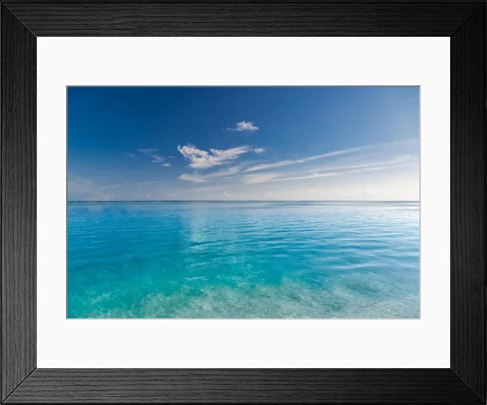 Framed Print : Beach and beautiful tropical sea. Exotic summer sea with blue water. White clouds on a blue sky over summer sea. Tropical sea relax Framed Print : Beach and beautiful tropical sea. Exotic summer sea with blue water. White clouds on a blue sky over summer sea. Tropical sea relax