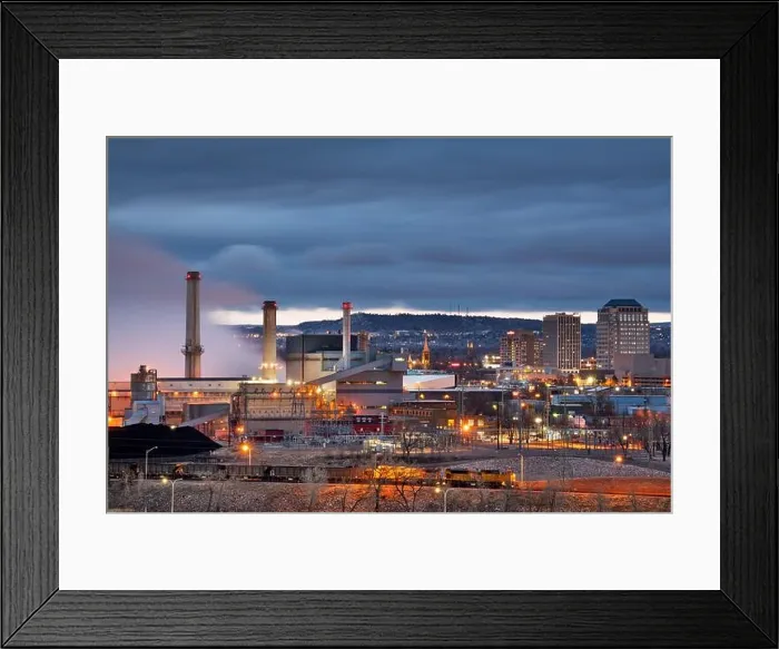 Framed Print : Colorado Springs, Colorado, USA downtown city skyline at dusk Framed Print : Colorado Springs, Colorado, USA downtown city skyline at dusk