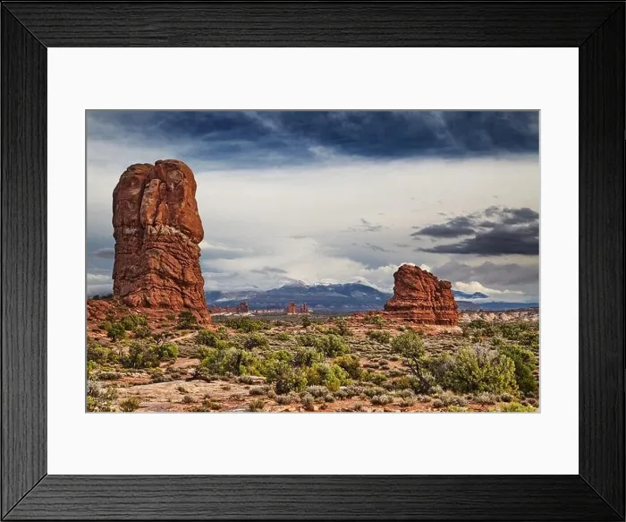 Framed Print : Red rocks in Arches National Park, Utah, USA Framed Print : Red rocks in Arches National Park, Utah, USA