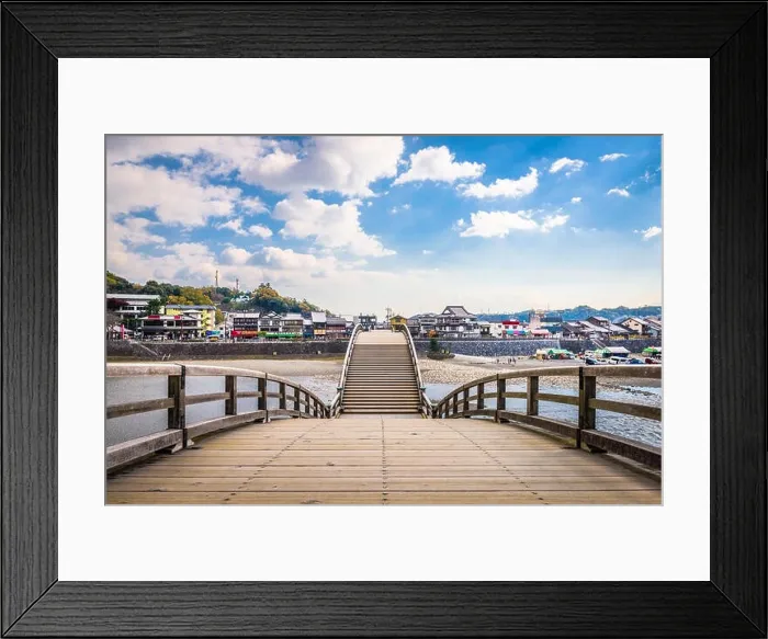 Framed Print : Iwakuni, Japan at Kintaikyo Bridge Framed Print : Iwakuni, Japan at Kintaikyo Bridge