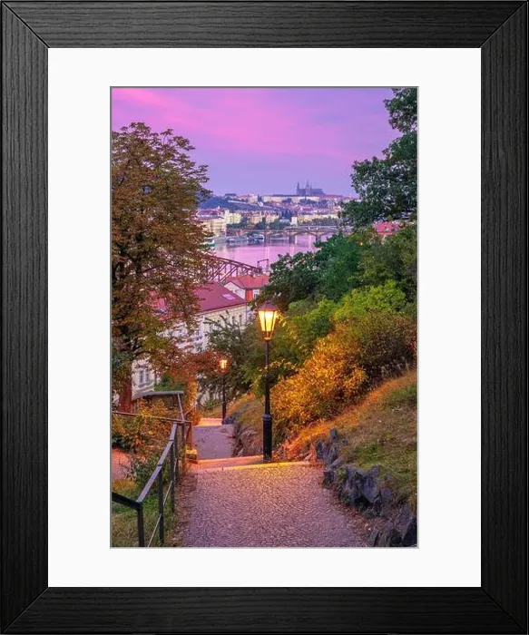 Framed Print : Prague at sunrise. Cityscape image of Prague, capital city of Czech Republic with at autumn sunrise Framed Print : Prague at sunrise. Cityscape image of Prague, capital city of Czech Republic with at autumn sunrise