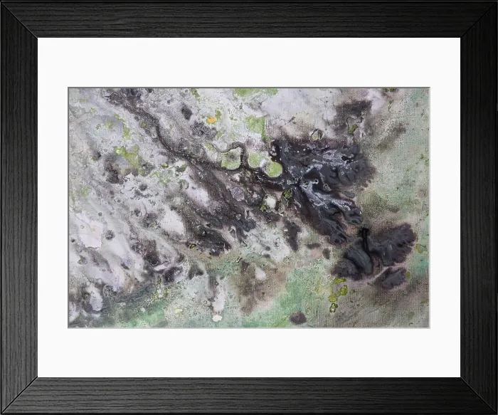 Framed Print : Abstract painting. Art grunge floral vintage background texture Framed Print : Abstract painting. Art grunge floral vintage background texture