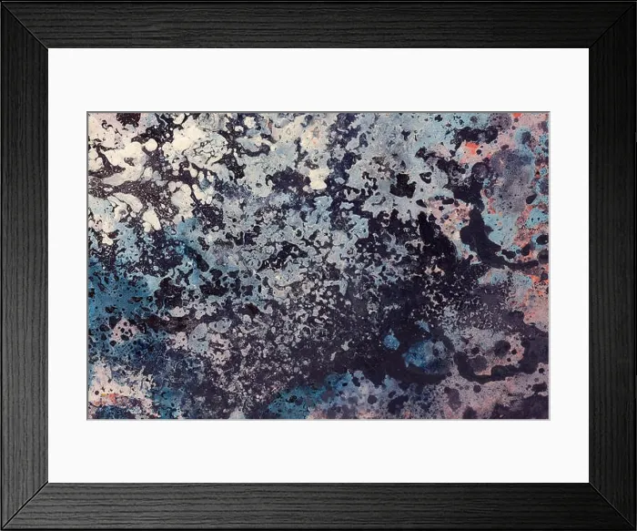 Framed Print : Abstract oil painting. colorful acrylic. Modern art concept, close up Framed Print : Abstract oil painting. colorful acrylic. Modern art concept, close up