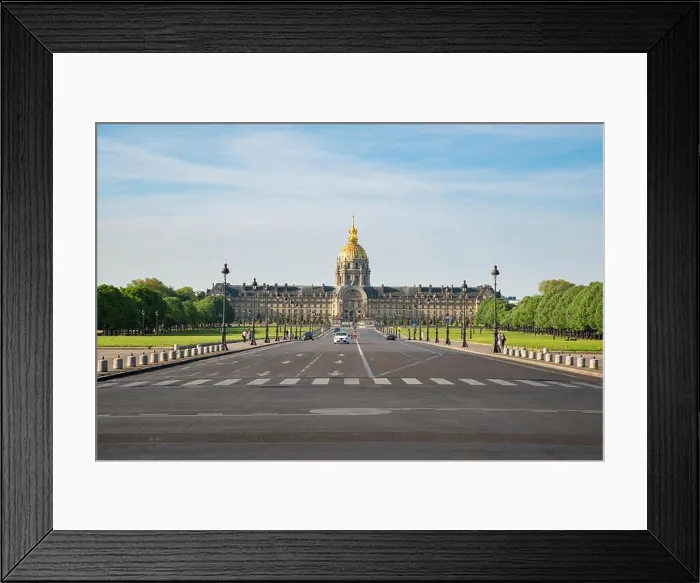 Framed Print : Les Invalides (National Residence of the Invalids) - complex of museums and monuments in Paris, France Framed Print : Les Invalides (National Residence of the Invalids) - complex of museums and monuments in Paris, France
