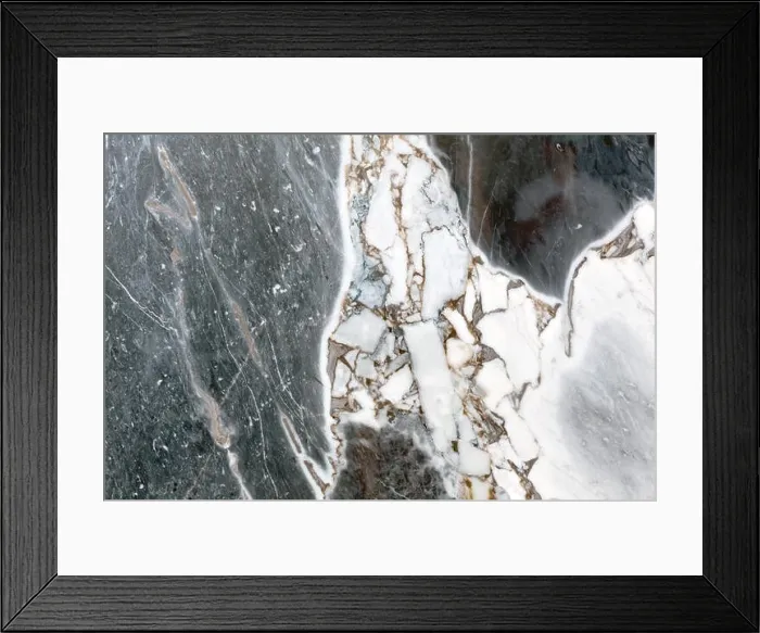 Framed Print : A background of peeling paint and rusty old stone, macro shot