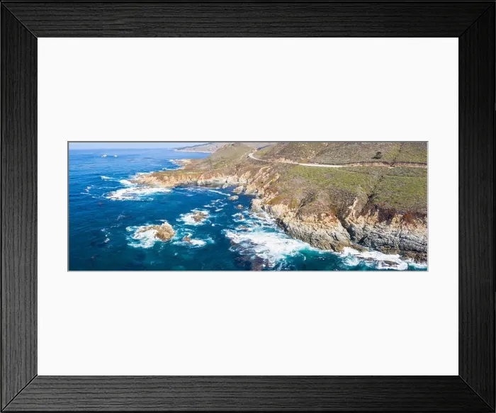 Framed Print : The cold, nutrient-rich waters of the Pacific Ocean swirl against the rocky and scenic coastline of Northern California not far from Monterey Framed Print : The cold, nutrient-rich waters of the Pacific Ocean swirl against the rocky and scenic coastline of Northern California not far from Monterey