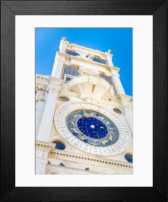 Framed Print : The St. Mark's Square with Campanile and Doge's Palace. Venice, Italy. Artistic architecture with blue sky Framed Print : The St. Mark's Square with Campanile and Doge's Palace. Venice, Italy. Artistic architecture with blue sky