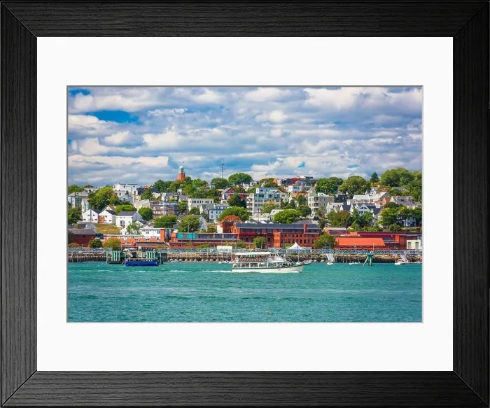 Framed Print : Portland, Maine, USA coastal townscape on Portland Harbor Framed Print : Portland, Maine, USA coastal townscape on Portland Harbor