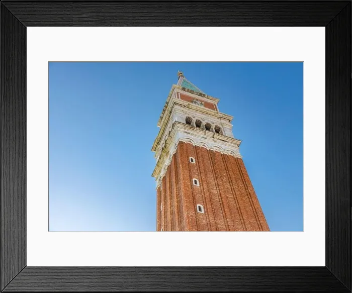Framed Print : The St. Mark's Square with Campanile and Doge's Palace. Venice, Italy. Artistic architecture with blue sky Framed Print : The St. Mark's Square with Campanile and Doge's Palace. Venice, Italy. Artistic architecture with blue sky
