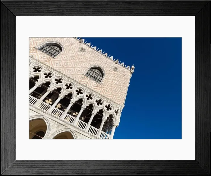 Framed Print : The St. Mark's Square with Campanile and Doge's Palace. Venice, Italy. Artistic architecture with blue sky Framed Print : The St. Mark's Square with Campanile and Doge's Palace. Venice, Italy. Artistic architecture with blue sky
