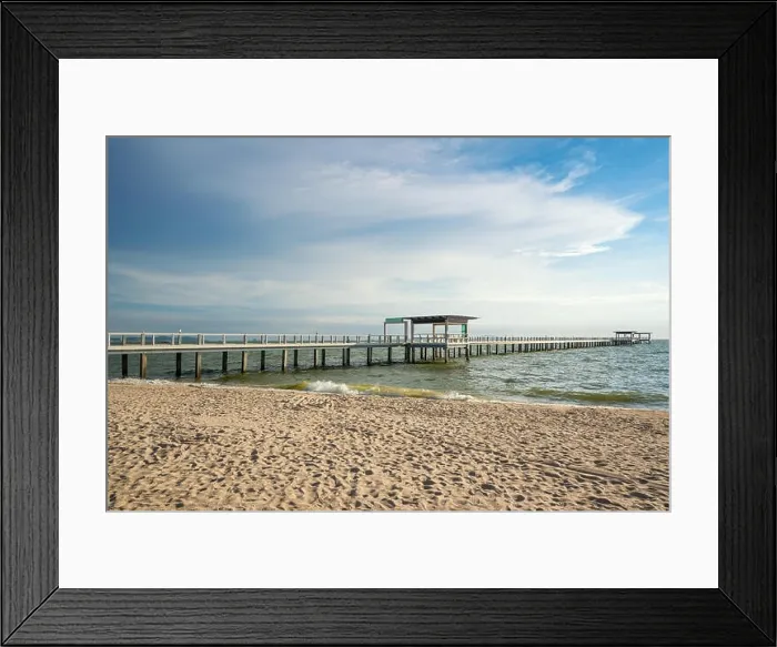 Framed Print : Wooden pier between sunset in Phuket, Thailand. Summer, Travel, Vacation and Holiday concept Framed Print : Wooden pier between sunset in Phuket, Thailand. Summer, Travel, Vacation and Holiday concept