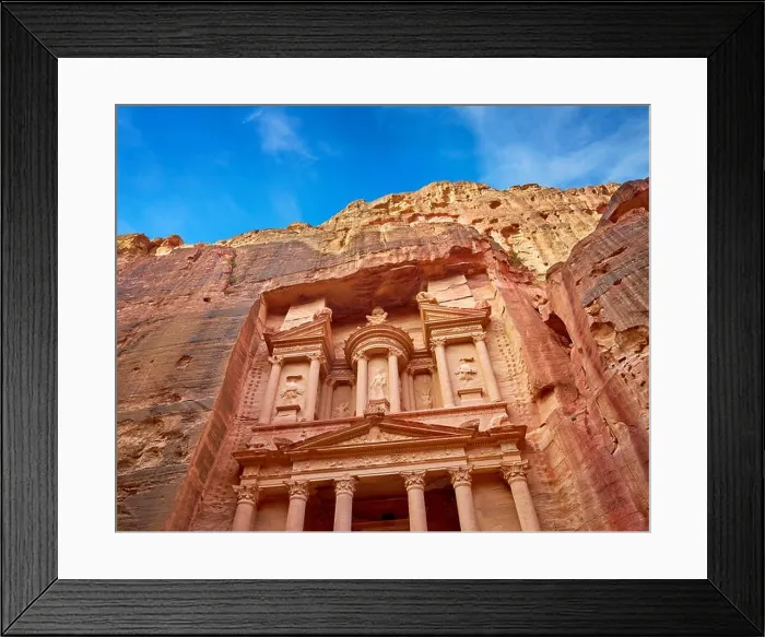 Framed Print : Al Khazneh Treasury, Petra, Jordan Framed Print : Al Khazneh Treasury, Petra, Jordan