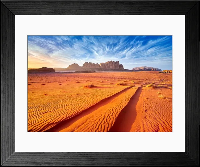 Framed Print : Wadi Rum Desert, Jordan Framed Print : Wadi Rum Desert, Jordan
