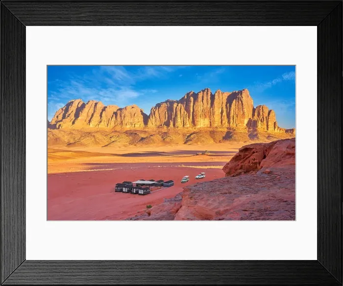 Framed Print : Beduin Camp, Wadi Rum Desert, Jordan Framed Print : Beduin Camp, Wadi Rum Desert, Jordan