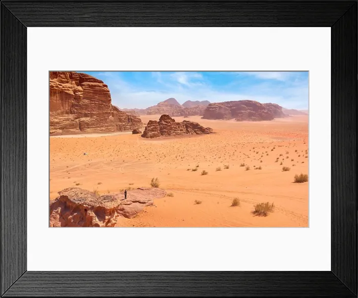Framed Print : Wadi Rum Desert, Jordan Framed Print : Wadi Rum Desert, Jordan