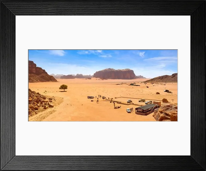 Framed Print : Wadi Rum Desert, Jordan Framed Print : Wadi Rum Desert, Jordan