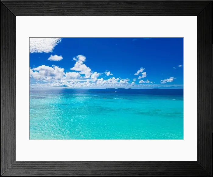Framed Print : Amazing seascape, beautiful turquoise tropical ocean water with boat on it top view aerial photo. Maldives Indian ocean, aerial seascape, landscape Framed Print : Amazing seascape, beautiful turquoise tropical ocean water with boat on it top view aerial photo. Maldives Indian ocean, aerial seascape, landscape