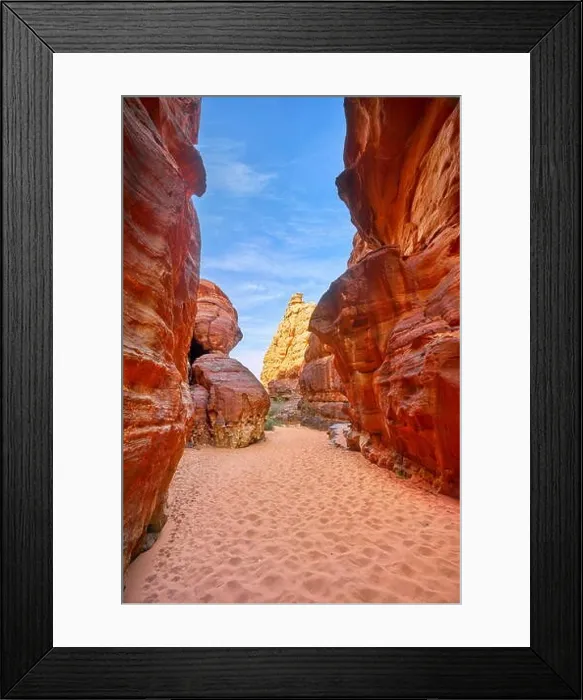 Framed Print : Wadi Rum Desert, Jordan Framed Print : Wadi Rum Desert, Jordan