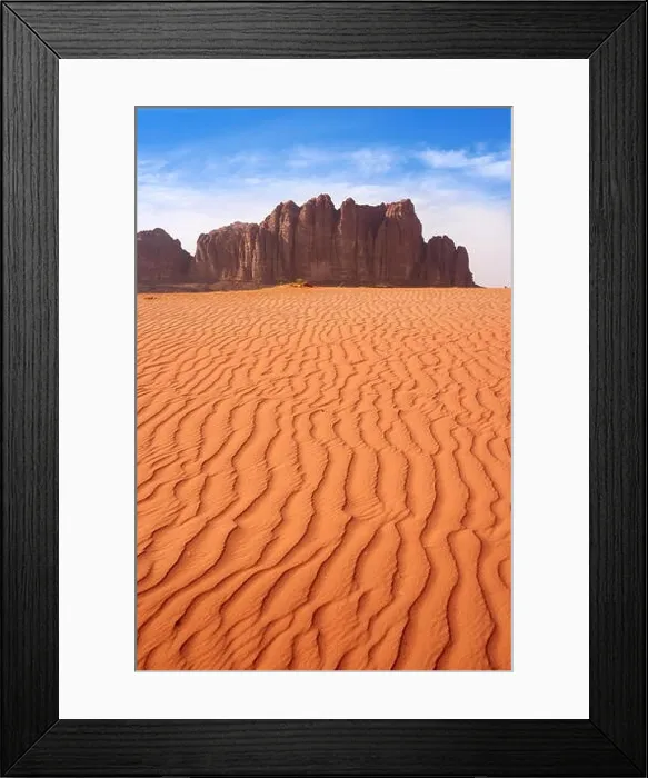 Framed Print : Wadi Rum Desert, Jordan Framed Print : Wadi Rum Desert, Jordan