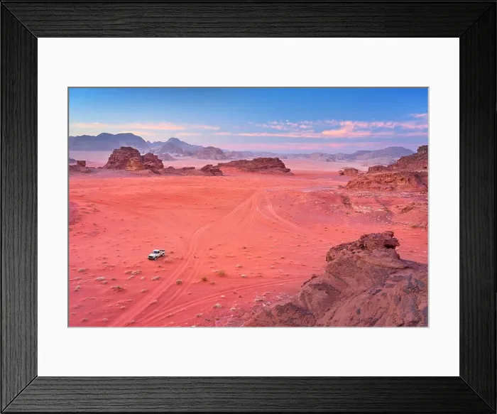 Framed Print : Wadi Rum Desert, Jordan Framed Print : Wadi Rum Desert, Jordan