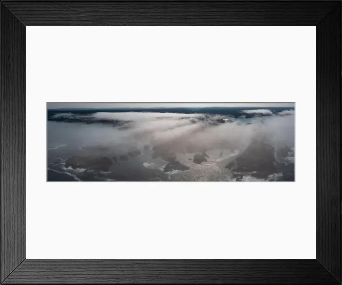 Framed Print : The marine layer is propelled against the scenic coast of Mendocino, California, by a pressure gradient as a result of warmer inland temperatures Framed Print : The marine layer is propelled against the scenic coast of Mendocino, California, by a pressure gradient as a result of warmer inland temperatures