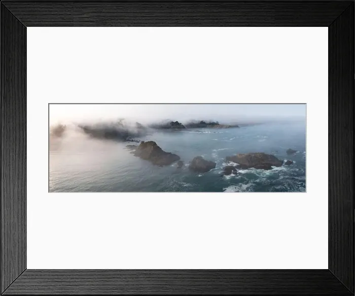 Framed Print : The marine layer is propelled against the scenic coast of Mendocino, California, by a pressure gradient as a result of warmer inland temperatures Framed Print : The marine layer is propelled against the scenic coast of Mendocino, California, by a pressure gradient as a result of warmer inland temperatures