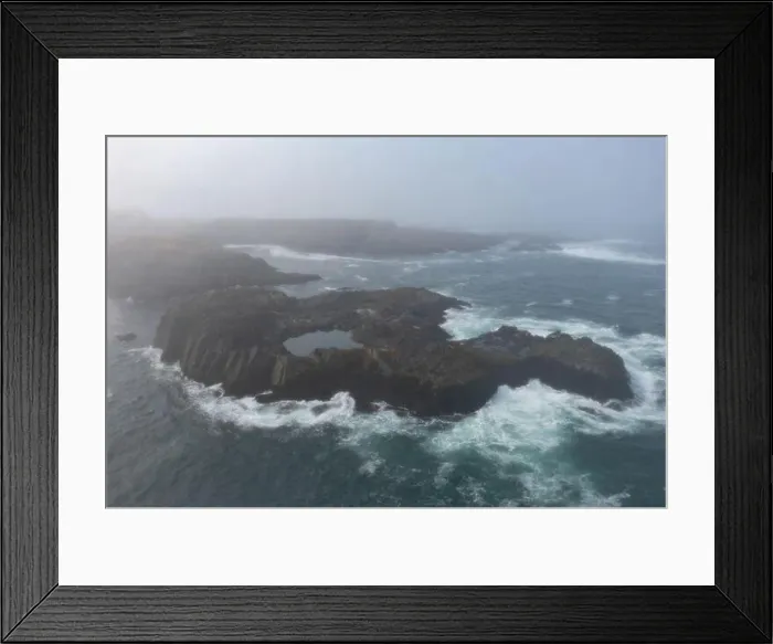 Framed Print : The marine layer is propelled against the scenic coast of Mendocino, California, by a pressure gradient as a result of warmer inland temperatures Framed Print : The marine layer is propelled against the scenic coast of Mendocino, California, by a pressure gradient as a result of warmer inland temperatures