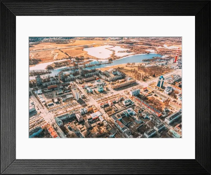 Framed Print : Brest, Belarus. Cityscape Skyline In Spring Sunny Day. Bird's-eye View Of Simeon's Stylites Cathedral Church. Famous Historic Landmarks Framed Print : Brest, Belarus. Cityscape Skyline In Spring Sunny Day. Bird's-eye View Of Simeon's Stylites Cathedral Church. Famous Historic Landmarks