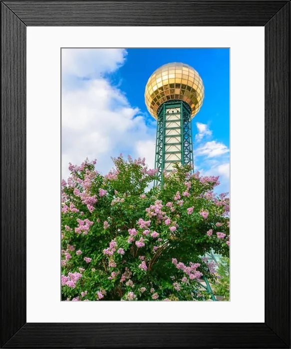 Framed Print : Knoxville, Tennessee, USA at the Sunsphere Framed Print : Knoxville, Tennessee, USA at the Sunsphere