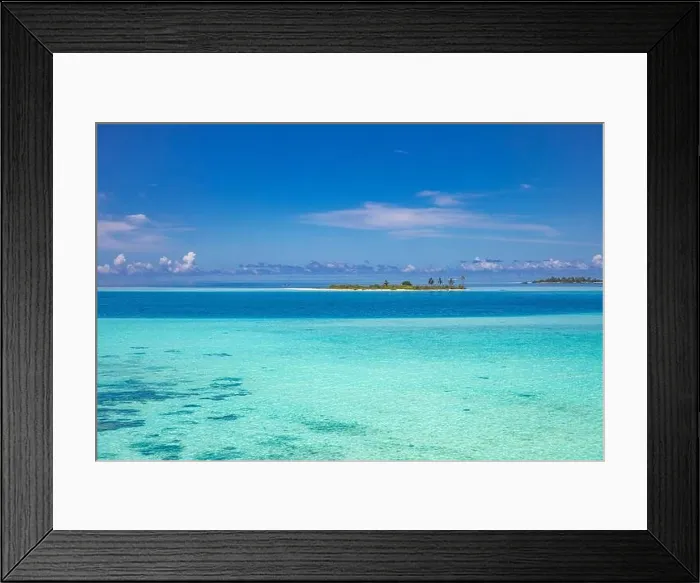 Framed Print : Aerial view on tropical islands. Maldives island, coral reef, picturesque nature landscape, seascape. Amazingly beautiful aerial drone view Framed Print : Aerial view on tropical islands. Maldives island, coral reef, picturesque nature landscape, seascape. Amazingly beautiful aerial drone view