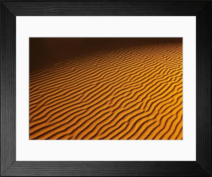 Framed Print : Sand dune background in Sahara Desert at sunset Framed Print : Sand dune background in Sahara Desert at sunset