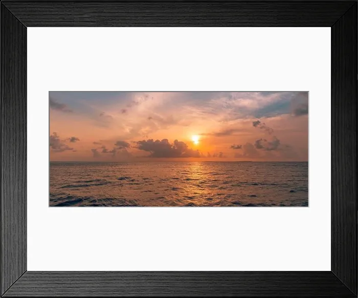 Framed Print : Closeup sea beach. Panoramic beach landscape. Inspire tropical beach seascape horizon. Orange and golden sunset sky calmness tranquil relaxing Framed Print : Closeup sea beach. Panoramic beach landscape. Inspire tropical beach seascape horizon. Orange and golden sunset sky calmness tranquil relaxing