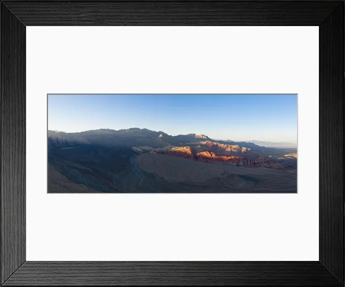 Framed Print : Afternoon sunlight illuminates massive geologic formations in Red Rock Canyon National Conservation Area, located just outside of Las Vegas, NV Framed Print : Afternoon sunlight illuminates massive geologic formations in Red Rock Canyon National Conservation Area, located just outside of Las Vegas, NV
