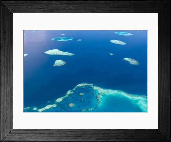 Framed Print : Maldives Beach Reef Sand. taken from different beaches of islands located in Maldives. Aerial view of coral sand cay on Great Barrier Reef, Queensland Framed Print : Maldives Beach Reef Sand. taken from different beaches of islands located in Maldives. Aerial view of coral sand cay on Great Barrier Reef, Queensland