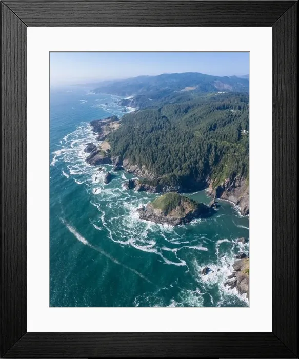 Framed Print : The colorful Pacific Ocean washes against the scenic, rugged coastline of southern Oregon. This amazing region is accessible via highway 101 Framed Print : The colorful Pacific Ocean washes against the scenic, rugged coastline of southern Oregon. This amazing region is accessible via highway 101