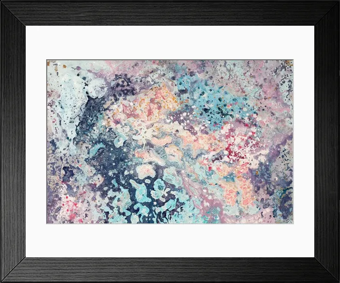 Framed Print : Creative abstract hand painted background, wallpaper, texture. A Framed Print : Creative abstract hand painted background, wallpaper, texture. A