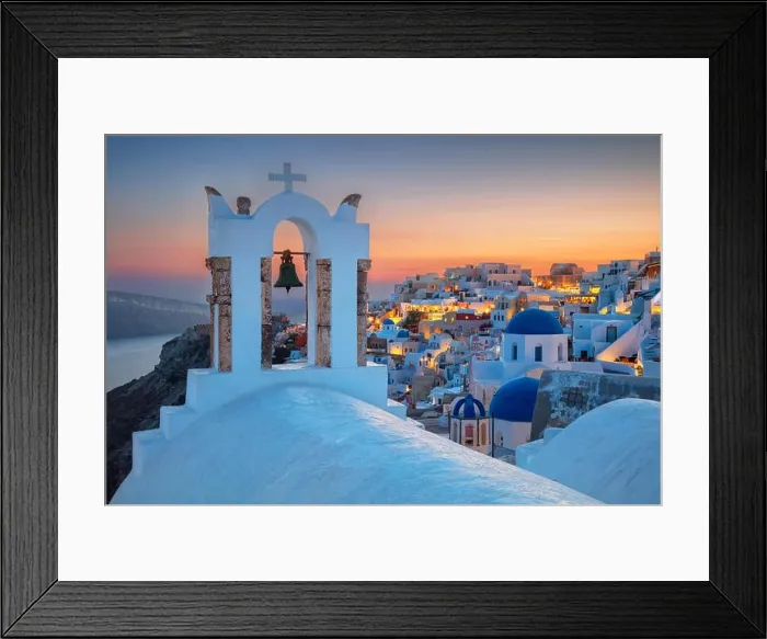 Framed Print : Oia, Santorini. Image of famous cyclades village Oia located at the island of Santorini, South Aegean, Greece Framed Print : Oia, Santorini. Image of famous cyclades village Oia located at the island of Santorini, South Aegean, Greece