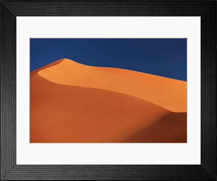 Framed Print : Sand dune in Sahara Desert at sunset, Algeria Framed Print : Sand dune in Sahara Desert at sunset, Algeria
