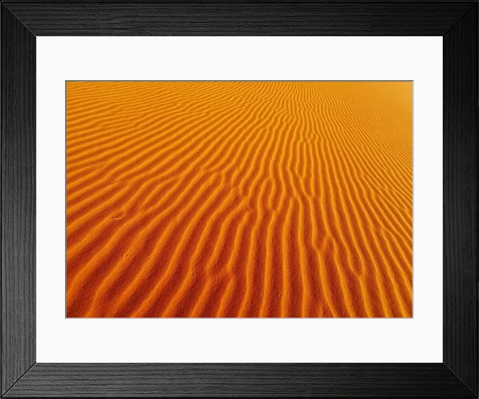 Framed Print : Sand dune in Sahara Desert Framed Print : Sand dune in Sahara Desert