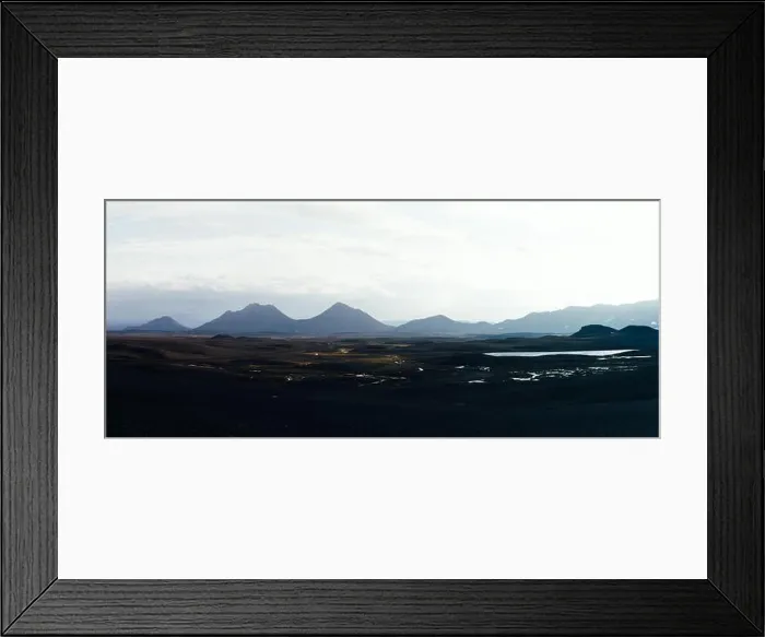 Framed Print : Typical Iceland landscape Framed Print : Typical Iceland landscape