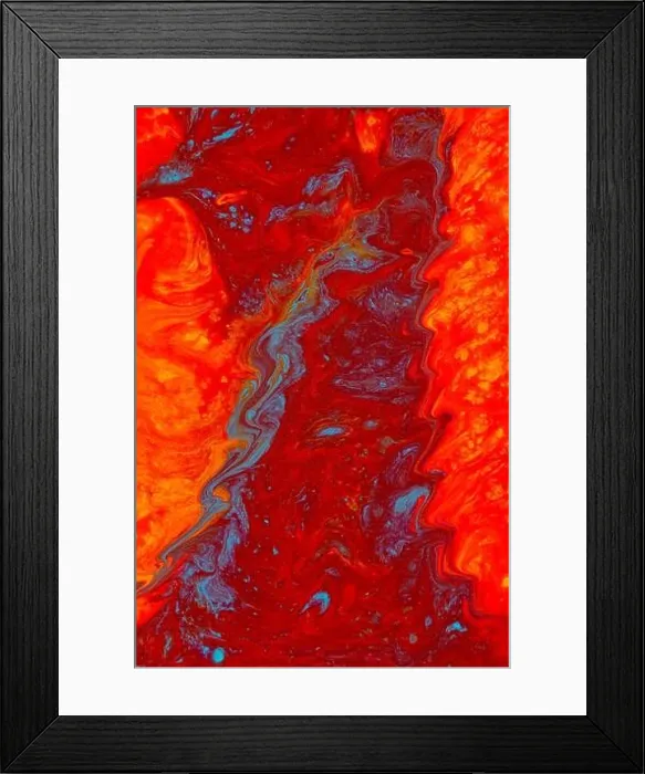 Framed Print : Abstract painting background in a dark red and orange tones Framed Print : Abstract painting background in a dark red and orange tones