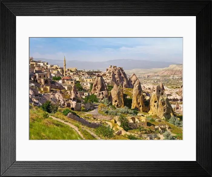 Framed Print : Uchisar, Goreme National Park, Cappadocia, Anatolia, Turkey Framed Print : Uchisar, Goreme National Park, Cappadocia, Anatolia, Turkey