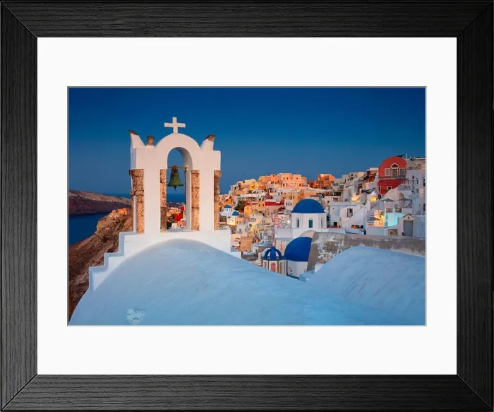 Framed Print : Oia, Santorini. Image of famous cyclades village Oia located at the island of Santorini, South Aegean, Greece Framed Print : Oia, Santorini. Image of famous cyclades village Oia located at the island of Santorini, South Aegean, Greece