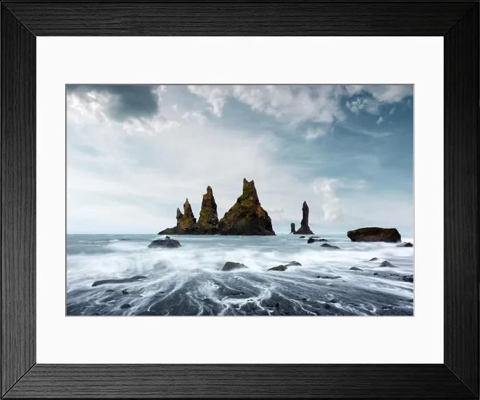 Framed Print : Basalt rock formations Troll toes Framed Print : Basalt rock formations Troll toes