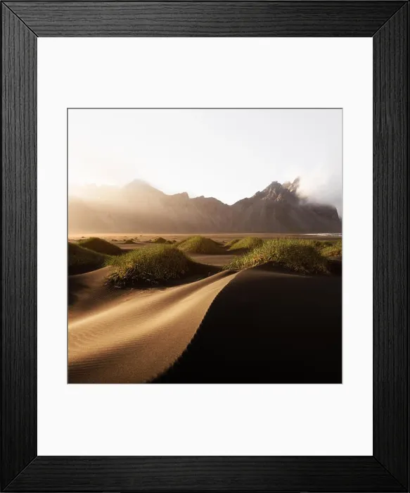 Framed Print : Famous Stokksnes mountains on Vestrahorn cape Framed Print : Famous Stokksnes mountains on Vestrahorn cape