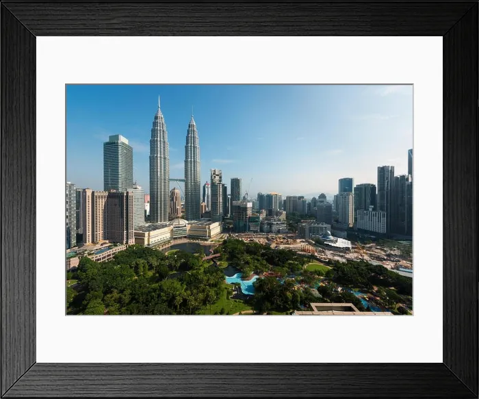 Framed Print : Kuala lumpur skyline in the morning, Malaysia, Kuala lumpur is capital city of Malaysia Framed Print : Kuala lumpur skyline in the morning, Malaysia, Kuala lumpur is capital city of Malaysia