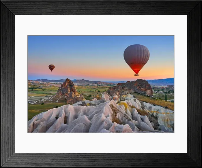 Framed Print : Hot air balloons, Goreme, Cappadocia, Turkey Framed Print : Hot air balloons, Goreme, Cappadocia, Turkey