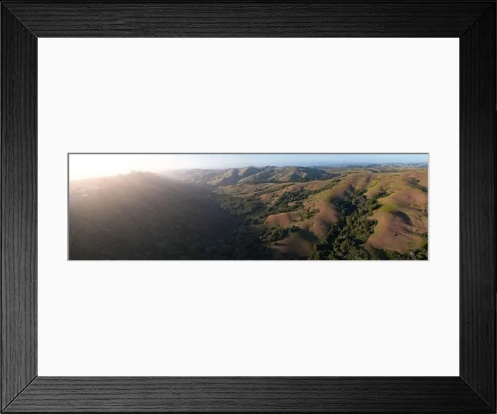 Framed Print : Evening sunlight shine on the serene, rolling hills of the East Bay, just east of San Francisco Bay, California. This area abuts Oakland and Berkeley Framed Print : Evening sunlight shine on the serene, rolling hills of the East Bay, just east of San Francisco Bay, California. This area abuts Oakland and Berkeley