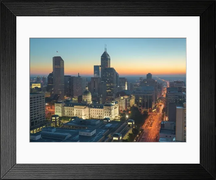Framed Print : Indiana State Capitol Building in Indianapolis, Indiana, USA Framed Print : Indiana State Capitol Building in Indianapolis, Indiana, USA